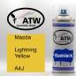 Preview: Mazda, Lightning Yellow, A4J: 400ml Sprühdose, von ATW Autoteile West.